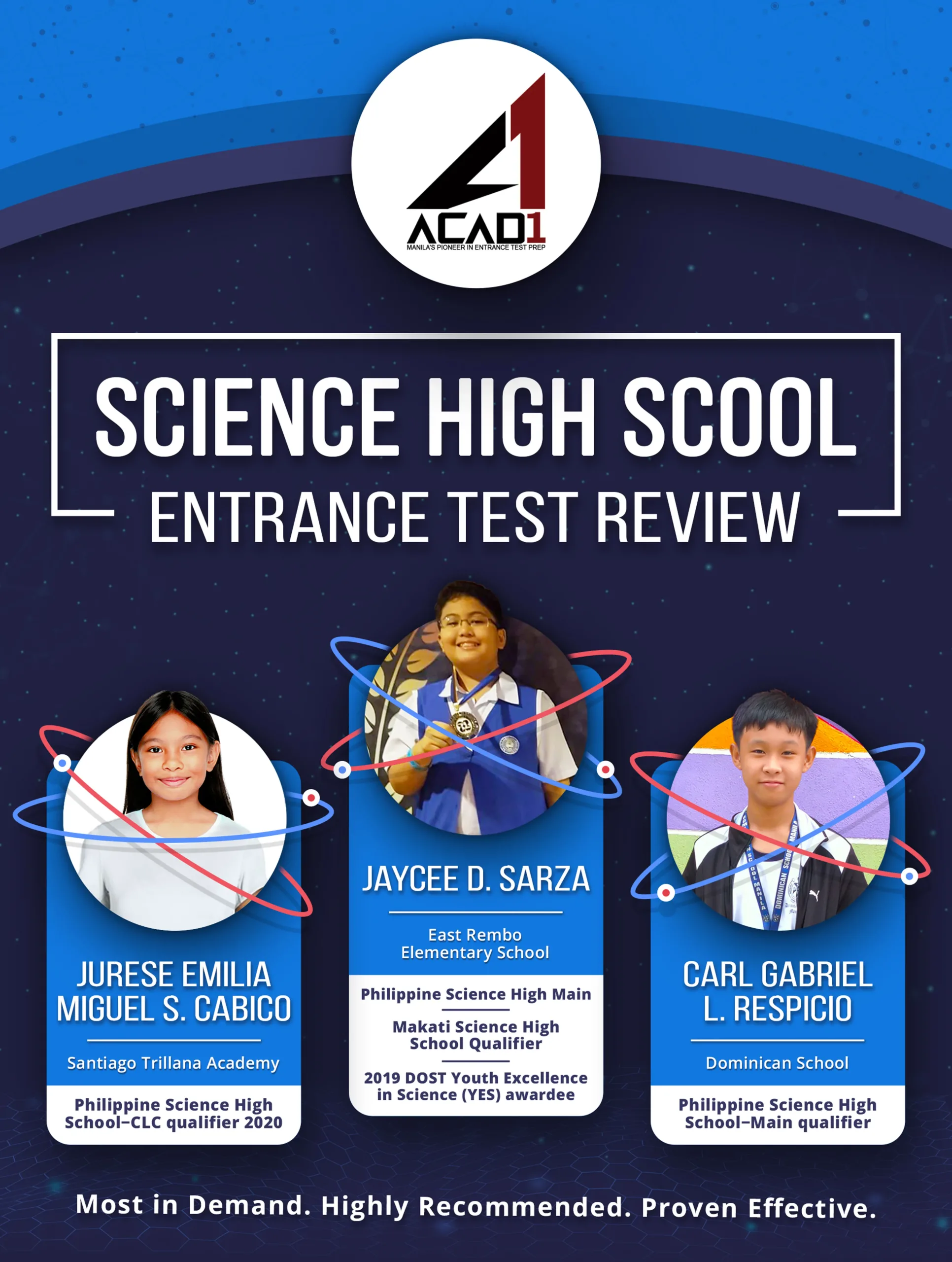 ACAD1 Science High School Qualifiers